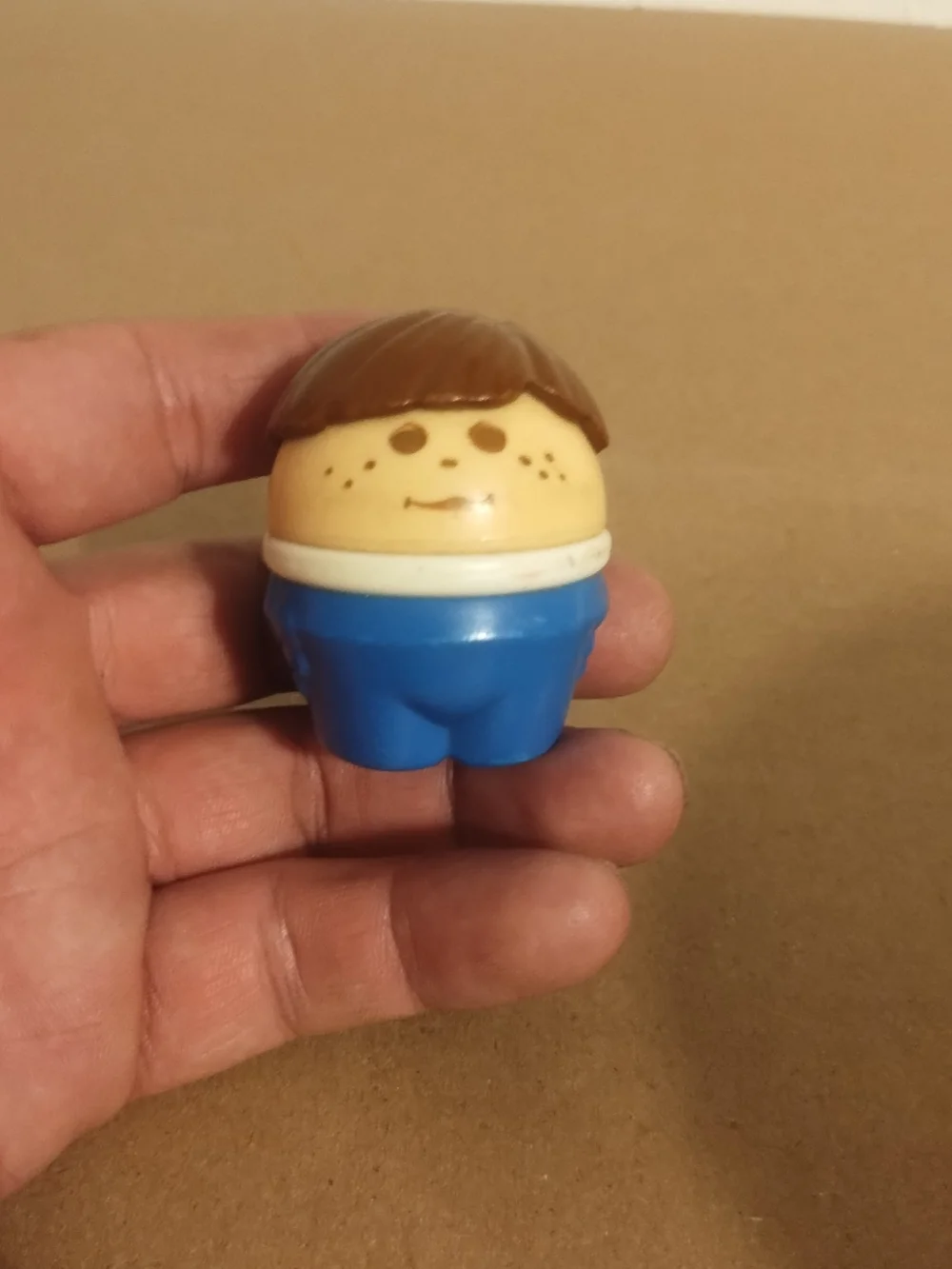 Little Tikes  Brown Hair with Blue Pants  Toddle Tots  Chunky People